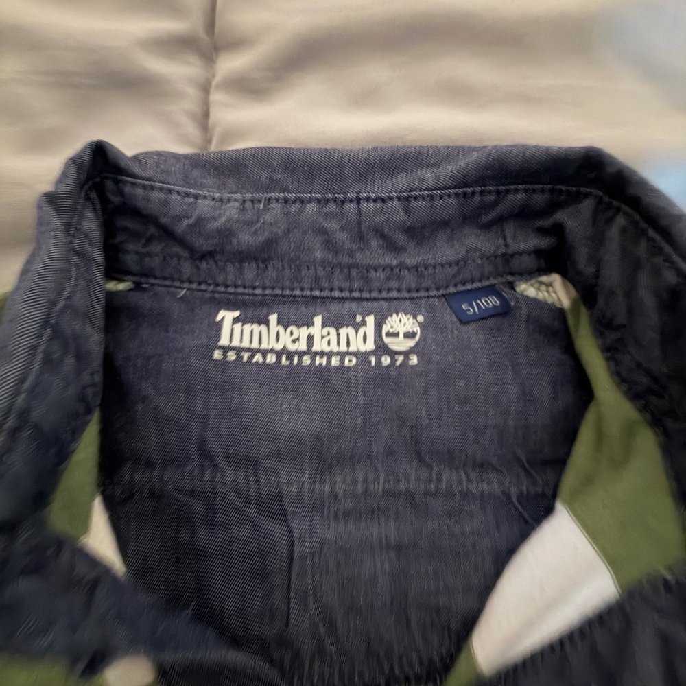 Timberland Boys Striped Rugby Polo Shirt Size 5 - Picture 7 of 11